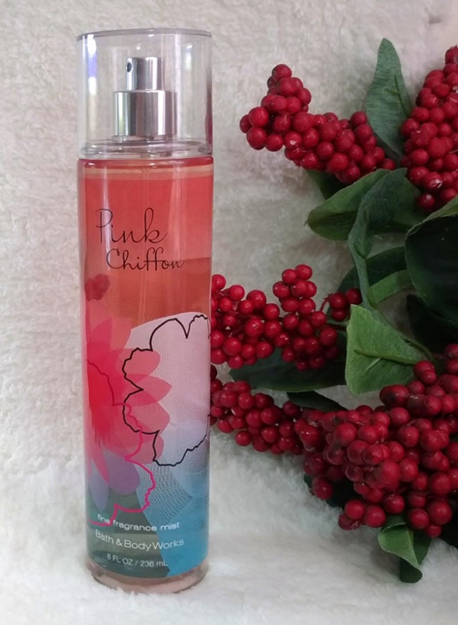 Bath & Body Works - Pink Chiffon Fragrance Mist 236ml - Image 1