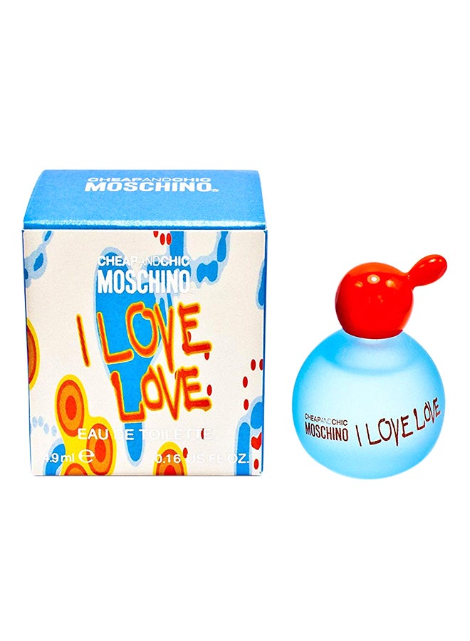 MOSCHINO - Cheap And Chic I Love EDT 4.9ml - Image 1