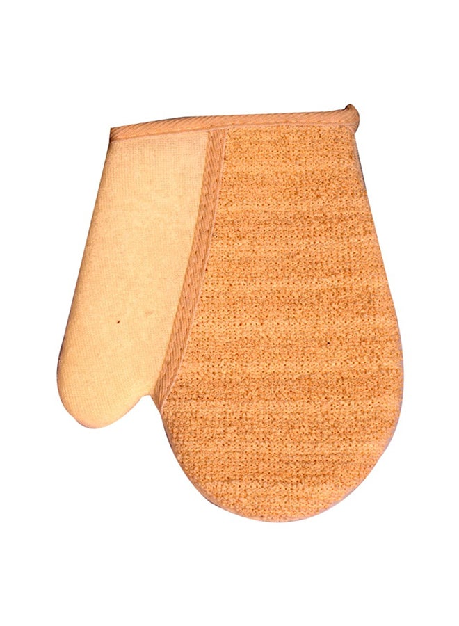 قفاز للاستحمام بيج 250جرام