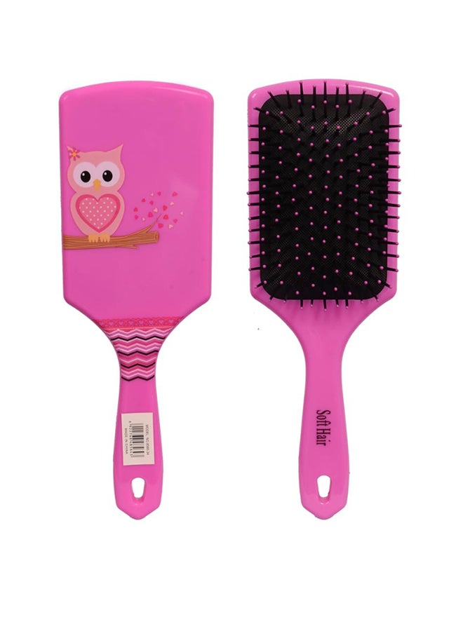 Soft Hair Hair Brush Pink 30cm 