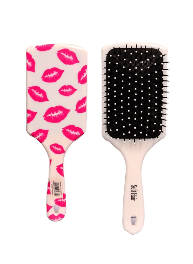 Soft Hair Hair Brush Pink 30cm 