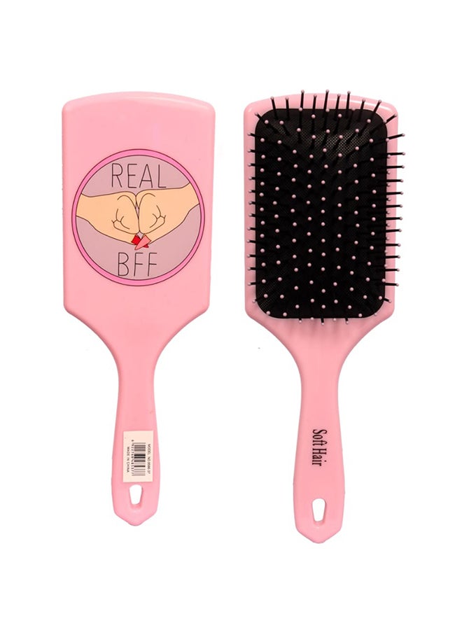 Soft Hair Hair Brush Pink 30cm 