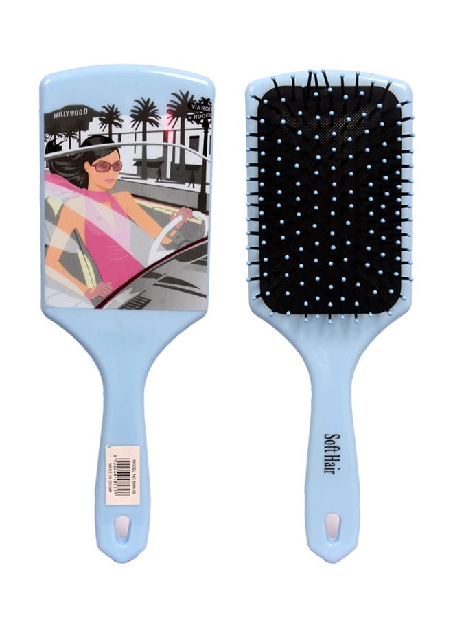 Soft Hair Hair Brush Multicolour 30cm 