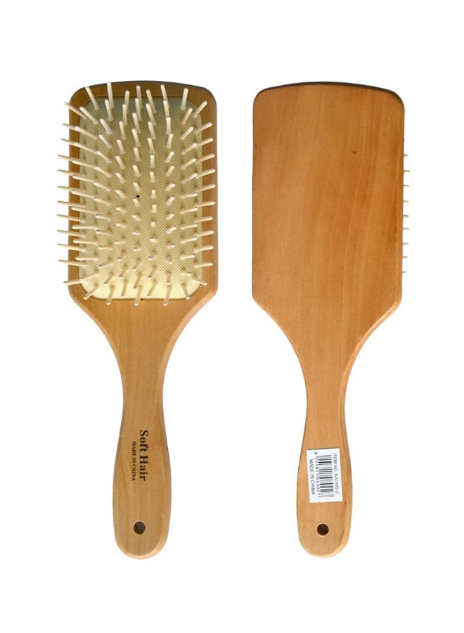 Soft Hair Hair Brush Brown 30cm 