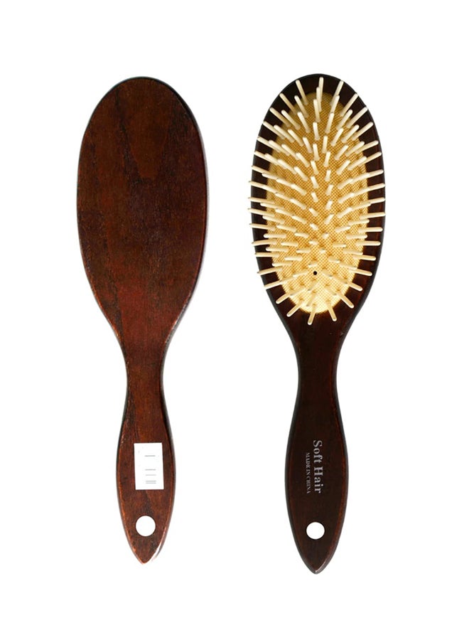 Soft Hair Hair Brush Brown 30cm 