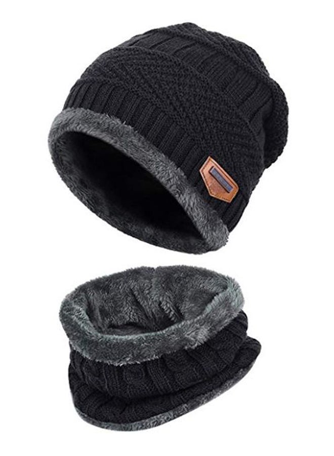Generic 2-Piece Stylish Winter Thick Hat  - Image 1