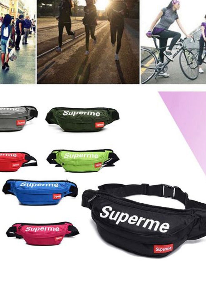 Superme Travel Letter Printed Waist Bag - Image 3