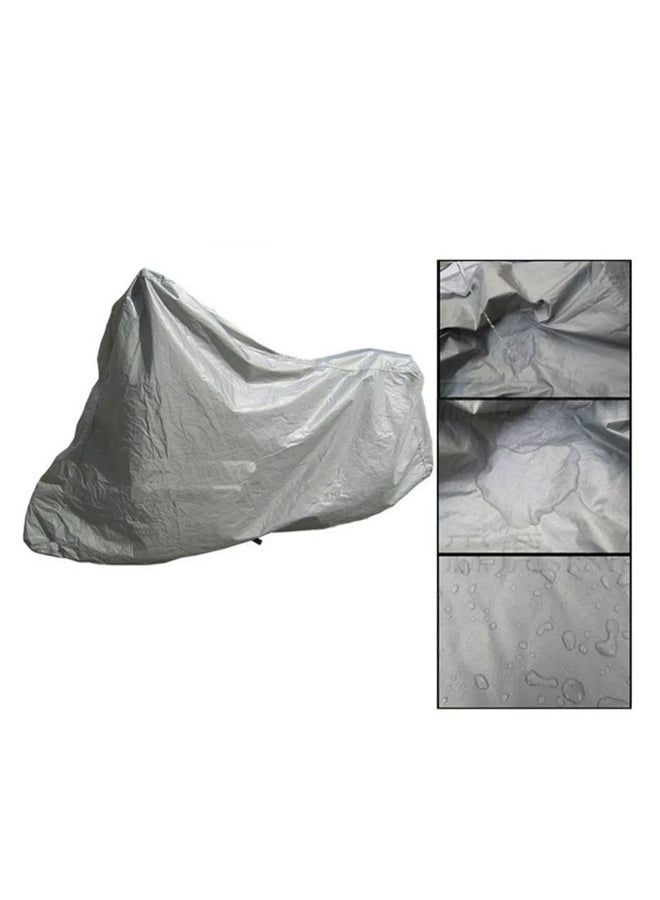 Generic Rainproof Sun Protection Peva Single Layer Motorcycle Cover  - Image 2