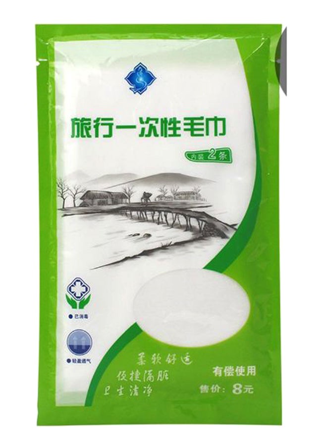 Soft Absorbent Quick Dry Beach Bath Towel White 140 x 70cm