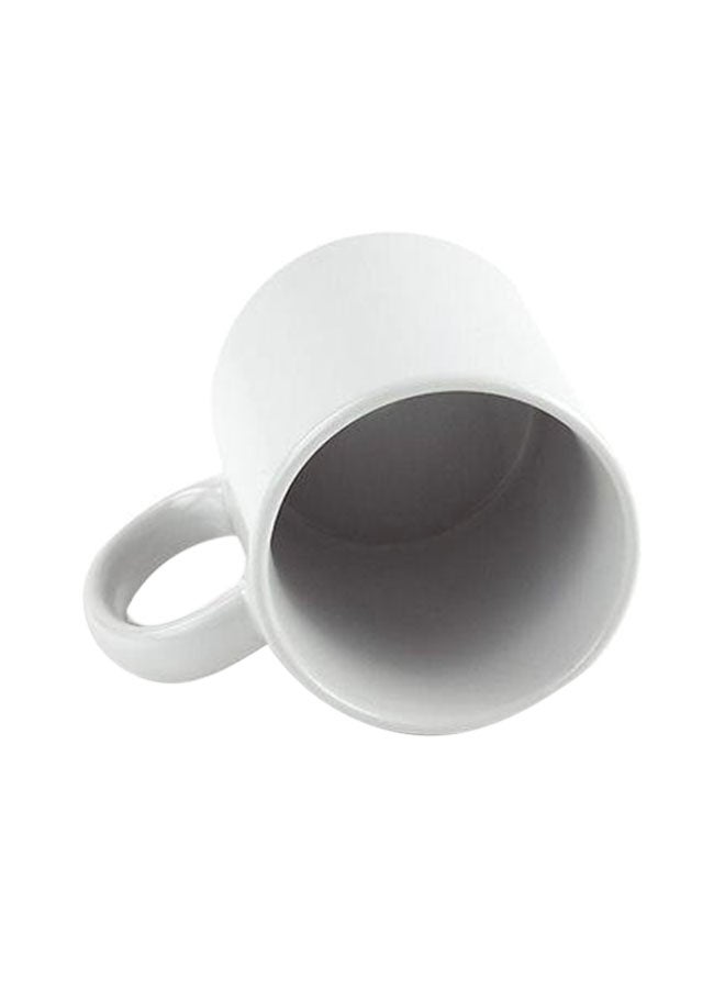 Panda Printed Coffee Mug White - Image 2