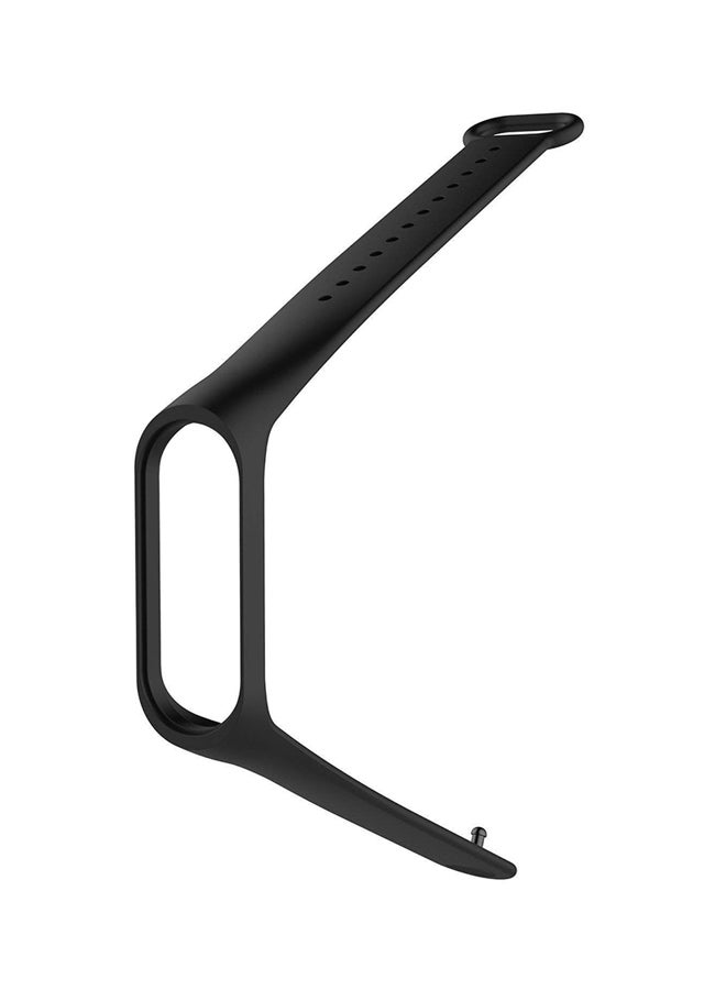 Generic - Band Strap For Xiaomi Mi Band 3 Black - Image 1