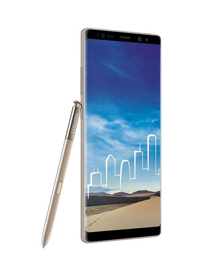 Samsung - Galaxy Note 8 Dual SIM Maple Gold 64GB 6GB RAM 4G LTE - Image 1