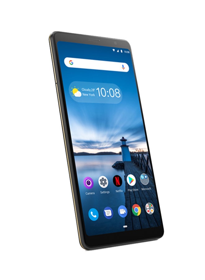 Lenovo - Tab V7 PB-6505M Tablet 6.9inch, 4GB RAM, 64GB, Wi-Fi, 4G LTE, Onyx Black - Image 1