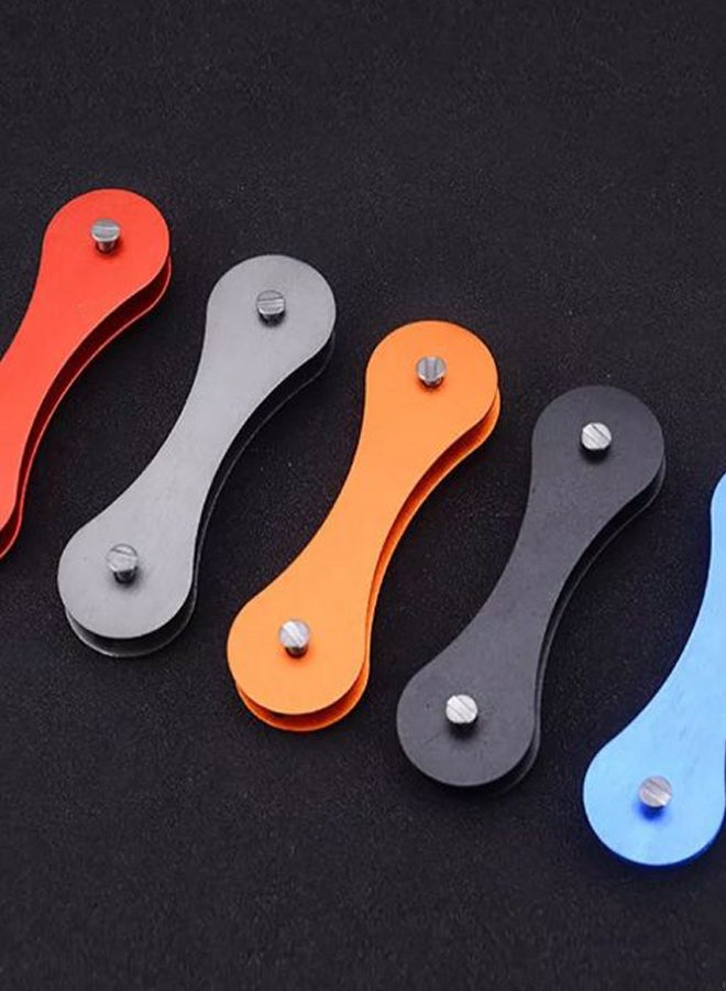 Portable Smart Keychain Holder Blue/Silver  - Image 2