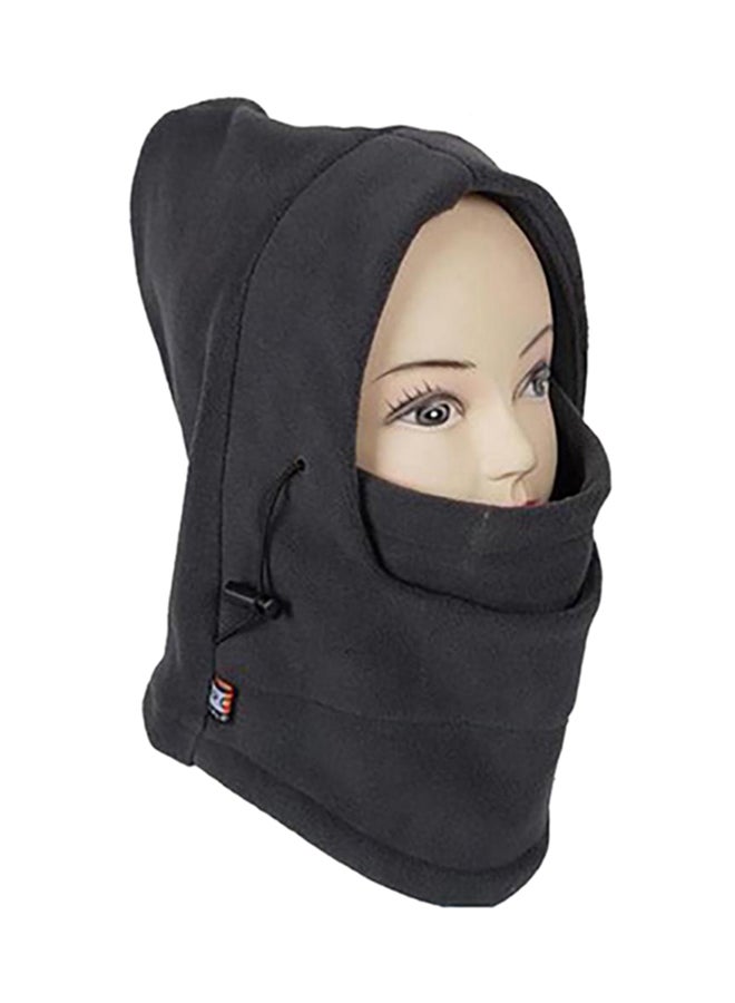 Bluelans Hooded Mask Thick Warm Cap One Size