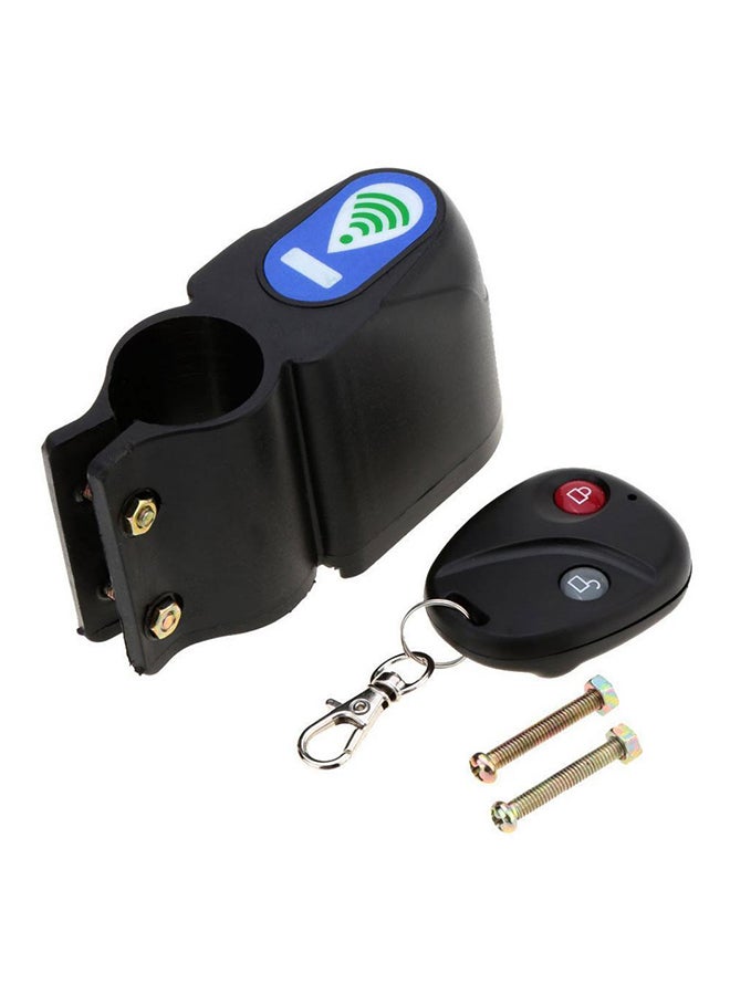 بلولانز قفل دراجة للحماية من السرقة مزود بجهاز تحكم عن بُعد وجهاز إنذار بالاهتزاز 9.8 x 3.7 x 6سم - Image 1