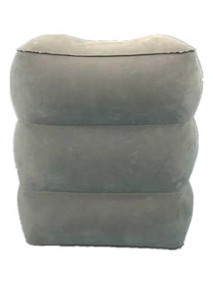 Generic Portable Travel Inflatable Footrest Pillow Deep Gray  - Image 1
