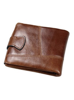 CONTACTS Leather Bifold Wallet Brown  - Image 2