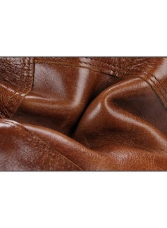 CONTACTS Leather Bifold Wallet Brown  - Image 4