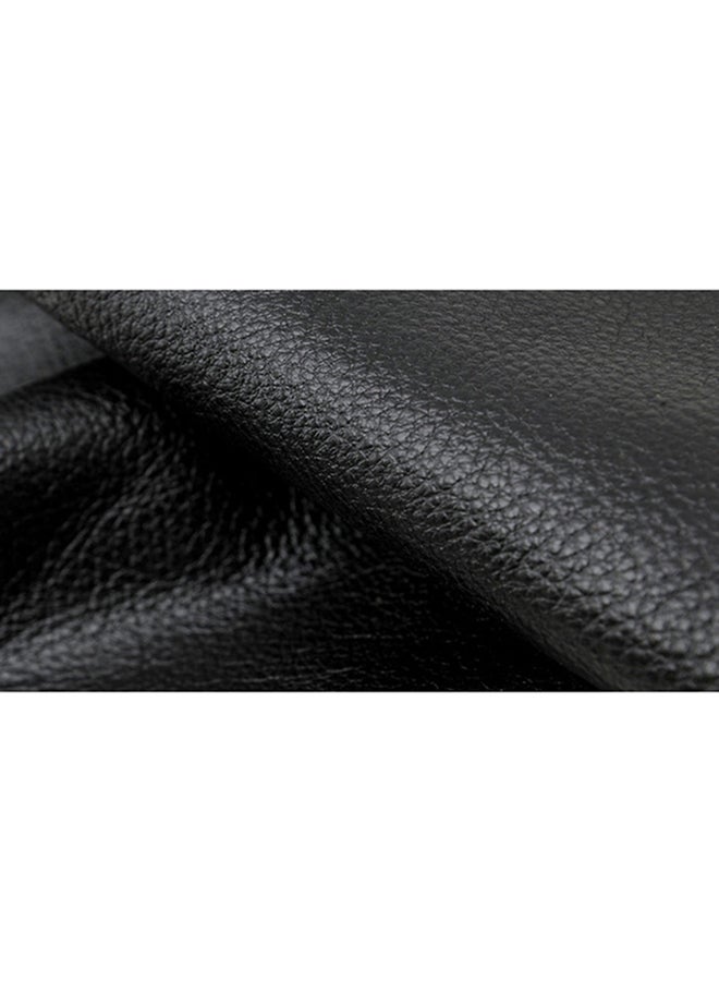 LAORENTOU Leather Walle  With Zipper Black  - Image 3