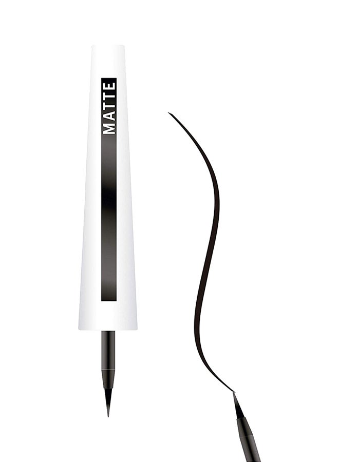 MAYBELLINE NEW YORK - Master Ink Matte Eyeliner 10 Charcoal Black - Image 1