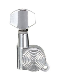Locking Tuners Guitar Tuners Machine Heads Tuning Pegs Keys 6R Chrome Button