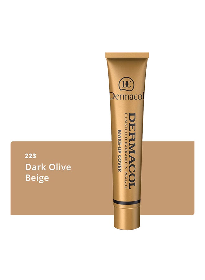 Dermacol Make Up Cover Foundation 30 G 223 Dark Olive Beige  - Image 2