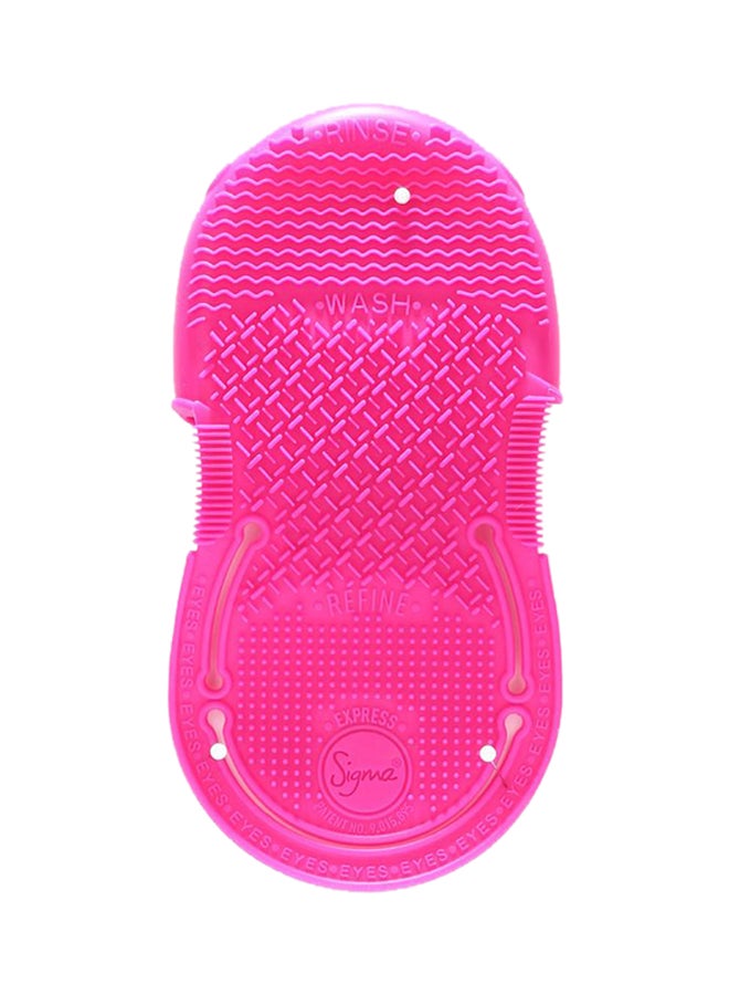 Sigma Beauty Spa Express Brush Cleaning Glove Pink  - Image 2