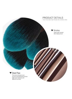 MAANGE 7 Piece Make Up Brush Set Multicolor  - Image 3