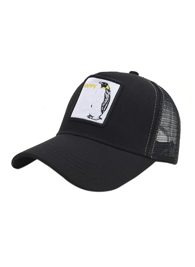 Generic - Embroidered Cricket Cap Black - Image 1