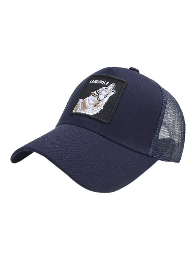 Generic - Embroidered Cricket Cap Blue - Image 1