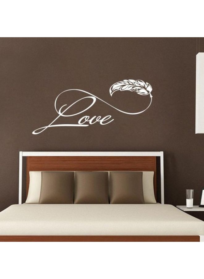 BBOriginalDesigns Decorative Wall Sticker White 60x45cm 