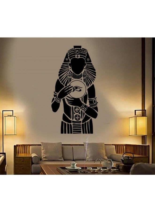 BBOriginalDesigns Pharaohs Shaped Wall Sticker Black 60x45cm