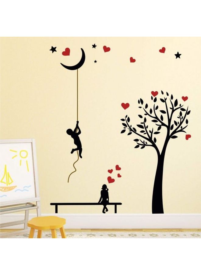 BBOriginalDesigns Love Wall Sticker Black/Red 120x80cm
