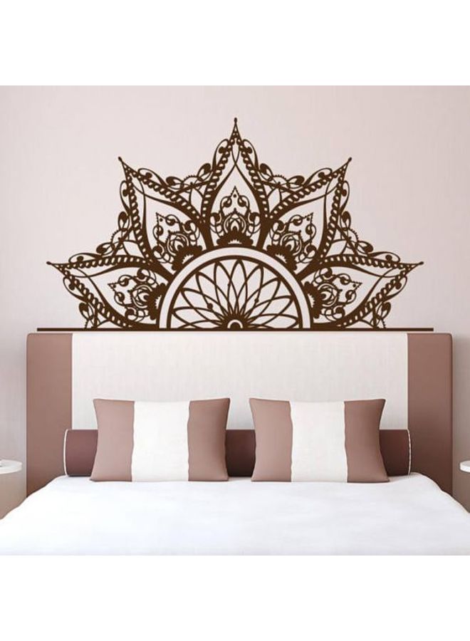 BBOriginalDesigns Mandala 4 Wall Sticker Brown 100x105cm 