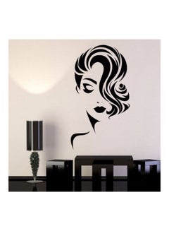 Pretty Lady Wall Stcker Black 116x52cm - v1562763979/N27661057A_1