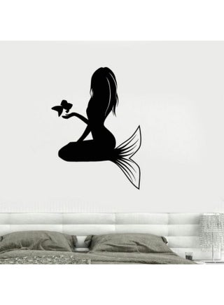 Mermaid 4 Wall Sticker Black 120x80cm - v1562764005/N27661226A_1