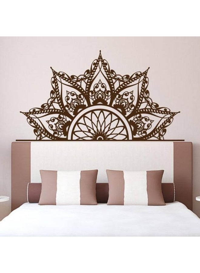 BBOriginalDesigns Mandala 4 Wall Sticker Brown 60x90cm 