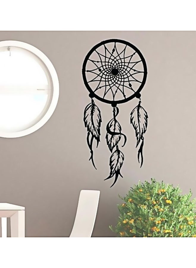 BBOriginalDesigns Dream Catcher 2 Wall Sticker Black 120 x80cm 