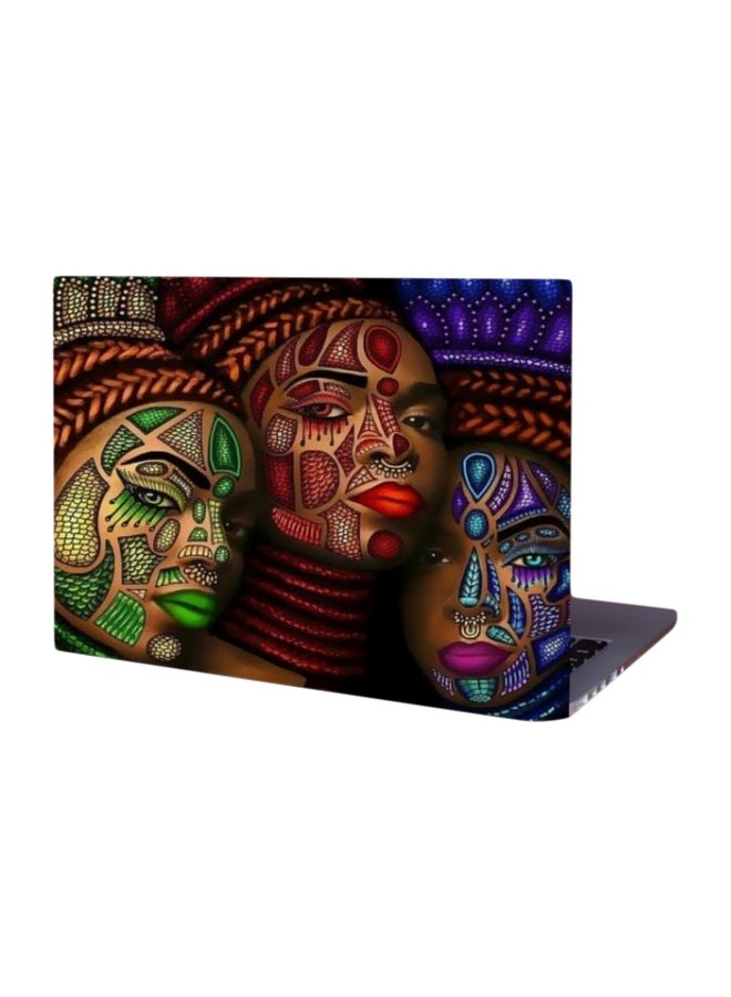 BBOriginalDesigns Printed Skin For 15-Inch Laptop Multicolour