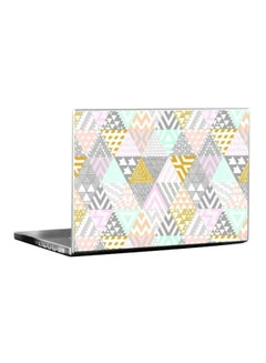 Patterns Printed Skin For 15-inch Laptop Grey/White/Pink - v1562764991/N27658020A_1