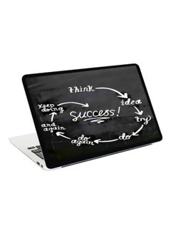 The Way Of Success Printed Skin For 17-inch Laptop Black/White - v1562764994/N27658028A_1