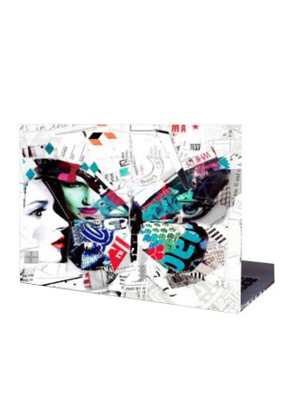 Printed Skin For 17-Inch Laptop White/Black/Red - v1562765006/N27658112A_1