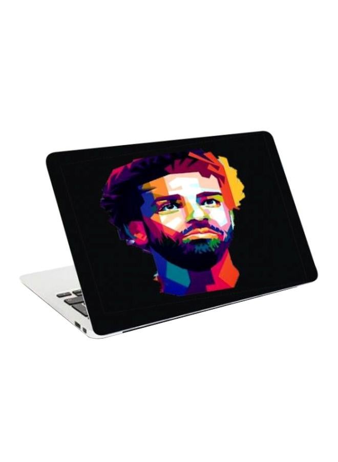 BBOriginalDesigns Printed Protective Skin For Laptop 15-Inch Purple/Black/Blue 