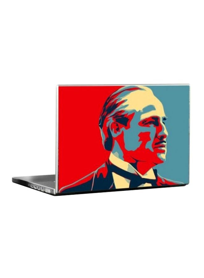 BBOriginalDesigns Protective Skin For Laptop 15-Inch Red/Blue/Beige