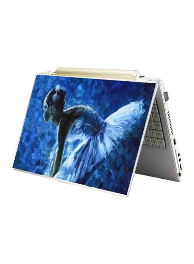 BBOriginalDesigns Printed Skin For 15 -Inch Laptop Blue/Grey 