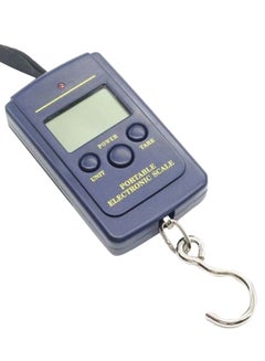 Electronic Digital Weight Scale Blue/Silver 40kg