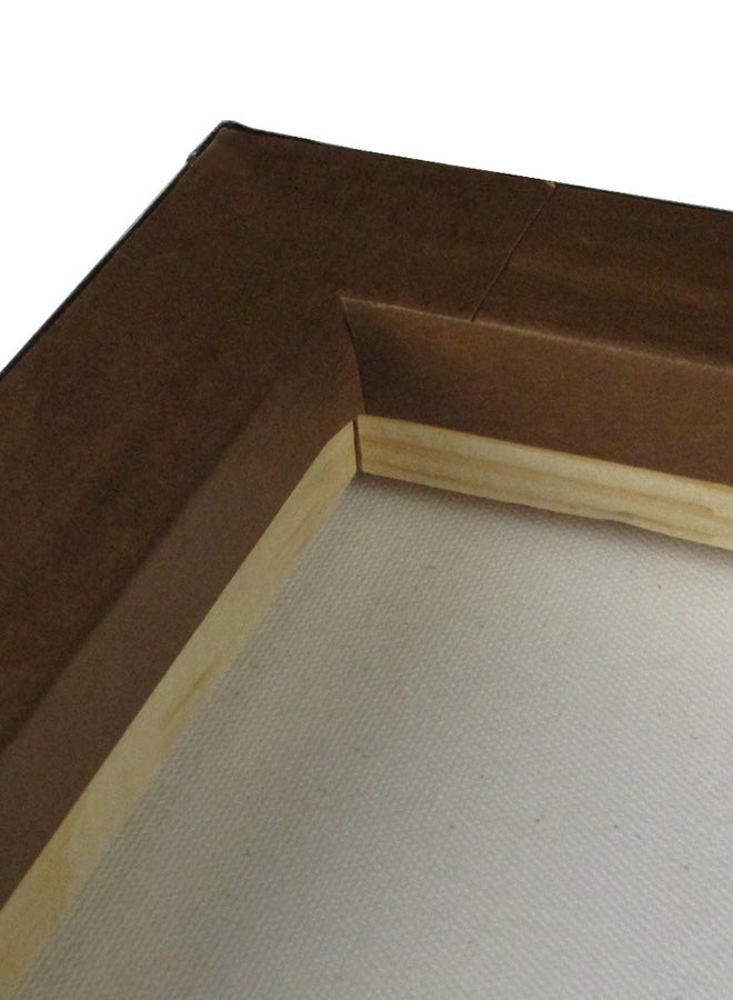 لوحة فنية من القماش الكتاني لديكور الحائط تمثل حصاناً بلون أبيض متعدد الألوان 50x33x3.5Ø³Ù†ØªÙŠÙ…ØªØ± - Image 4