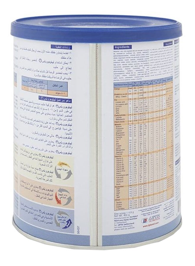 Liptogrow Toddler Milk Formula 400grams - Image 2