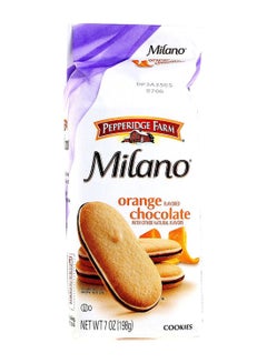 Milano Orange Flavored Chocolate Cookies 198grams